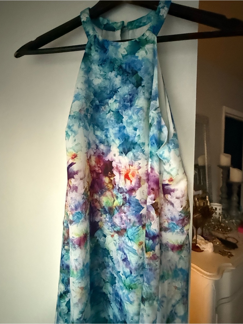 Charlie Jade Multicolor Floral Halter Dress